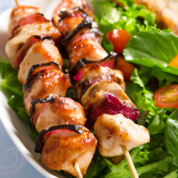 Vištienos šašlykai